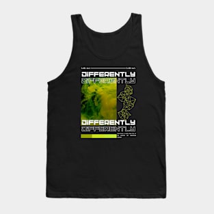 Black Tshirt design Tank Top